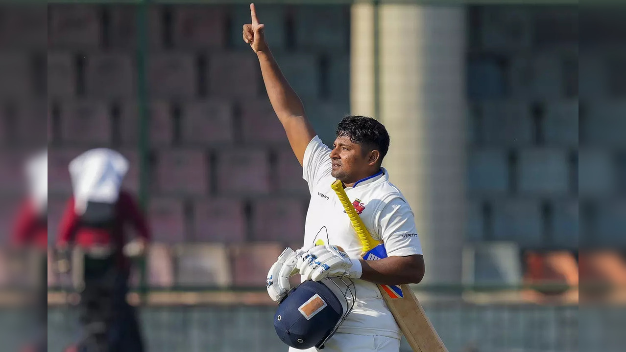 Sarfaraz Khan scores 100 runs from 61 balls during inter-squad match