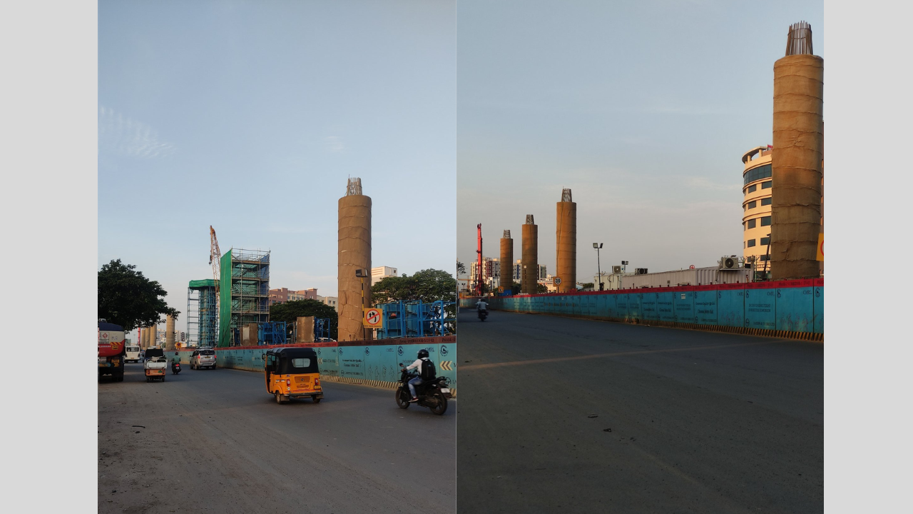 Chennai Metro Rail Phase-2: Blue Barricades on OMR May Disappear by Mid-2024