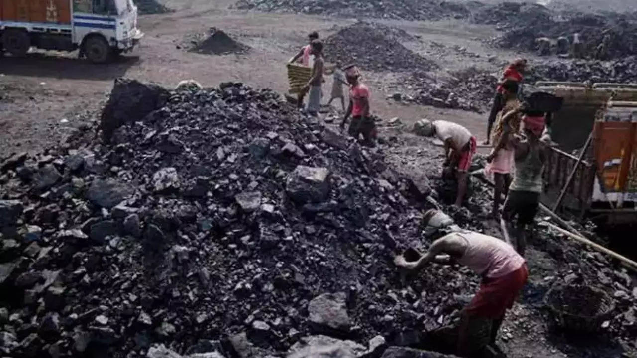 India coal production.