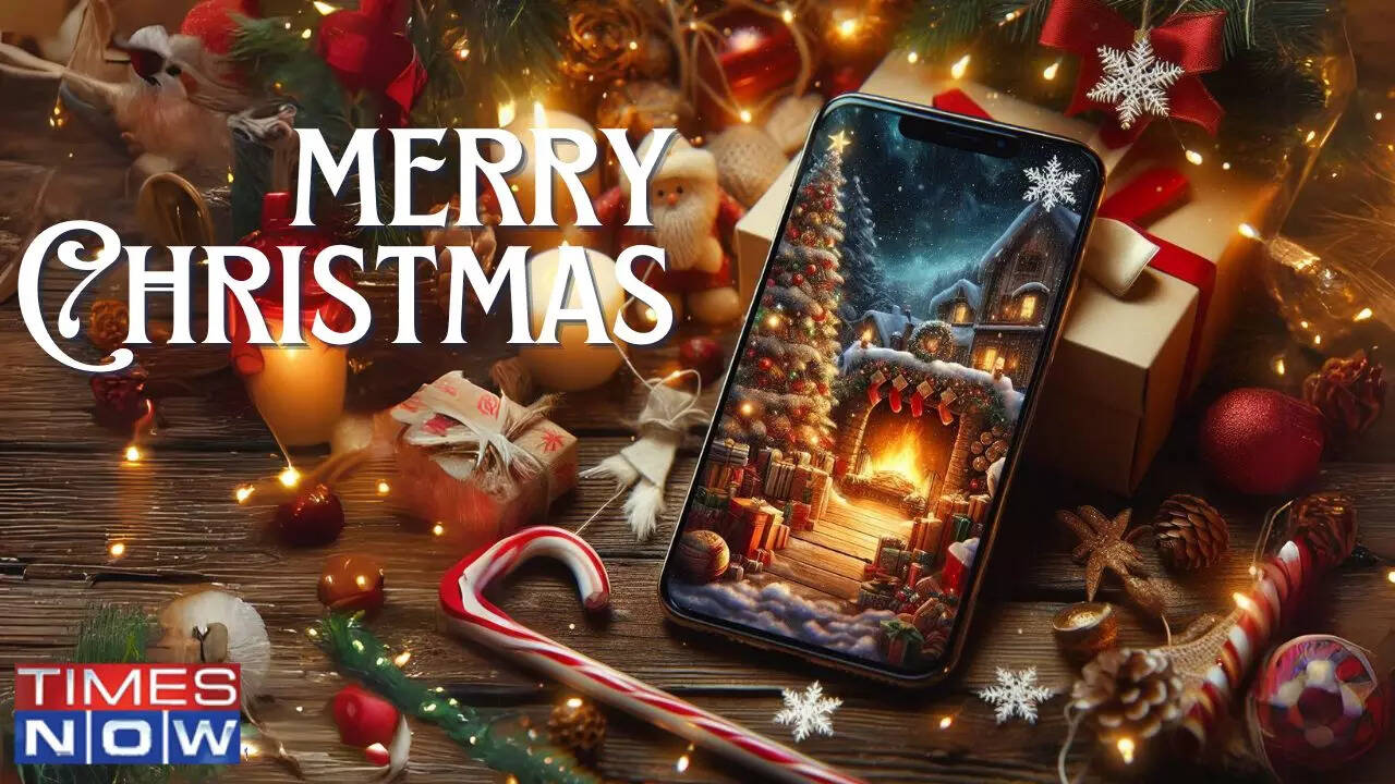 Merry Christmas 2023 WhatsApp Wishes Stickers, GIFs, Images, HD