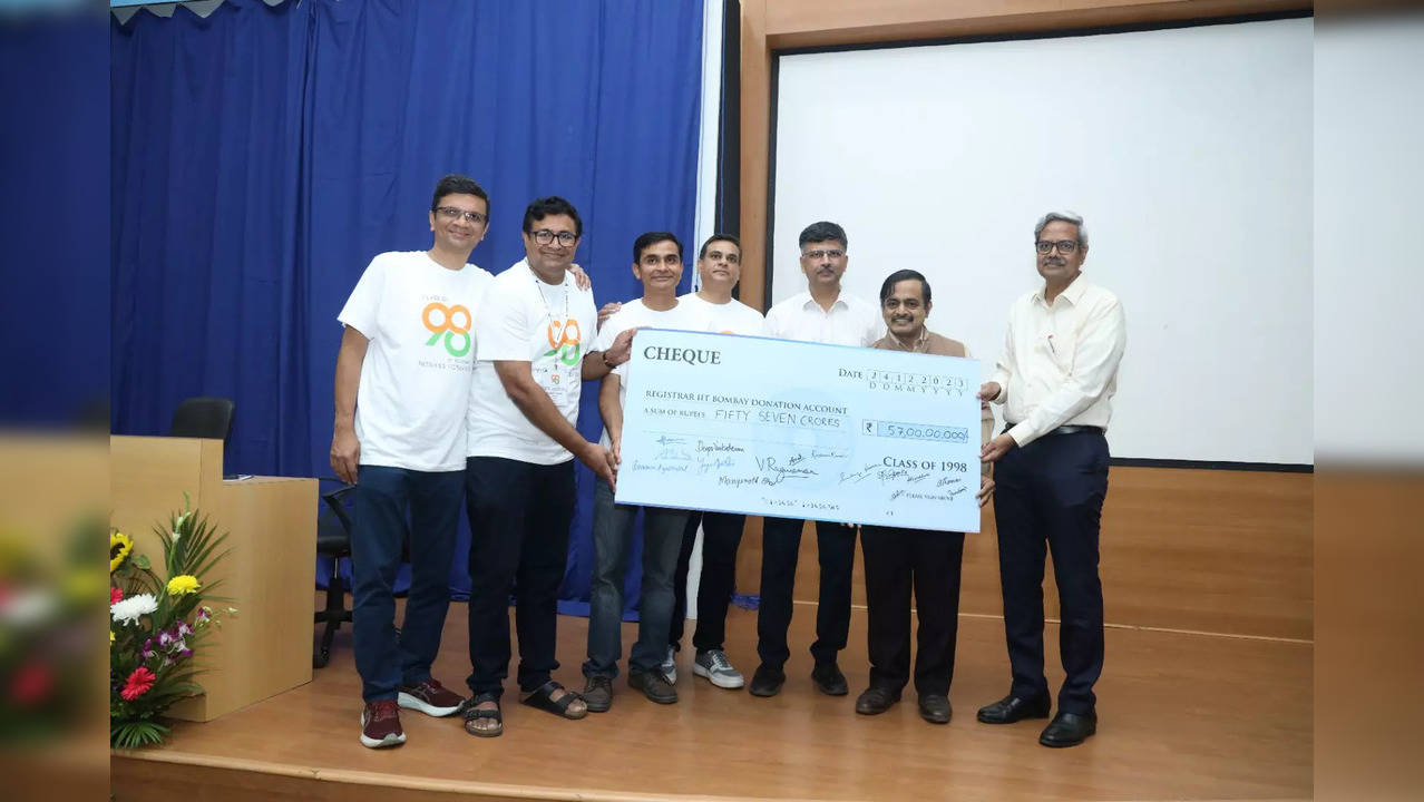 IIT Bombay's 1998 Batch Donates Rs 57 Crore to Alma Mater