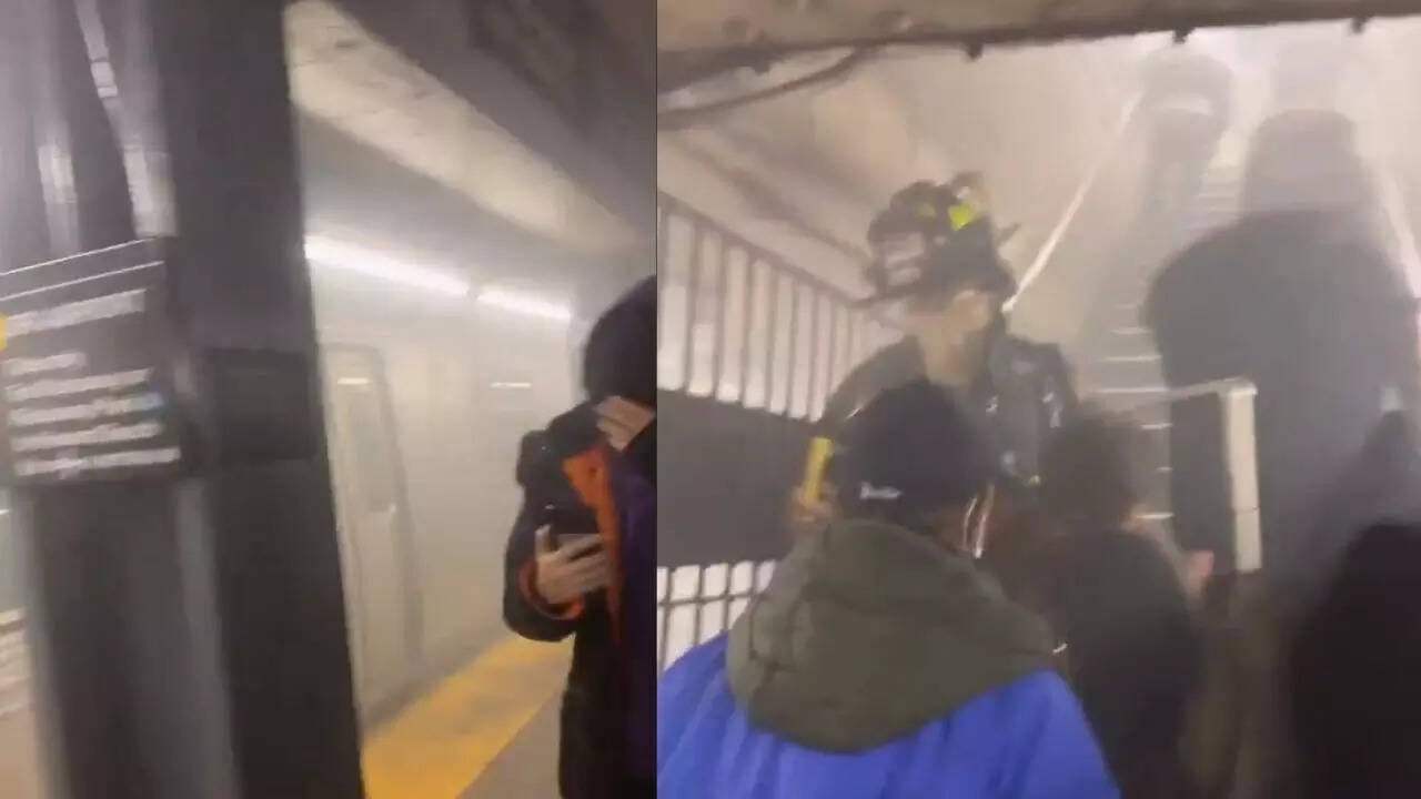 Brooklyn Subway Fire In New York: VIDEO Shows Emergency Crews Rushing To Rescue Passengers In Midst Of Smoke