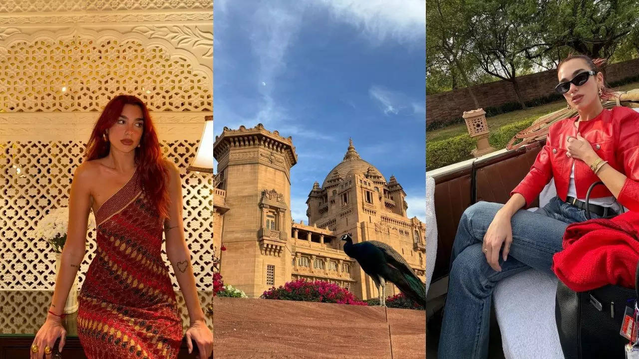 Dua Lipa Shares Pictures From Her Rajasthan Vacation, Fans React