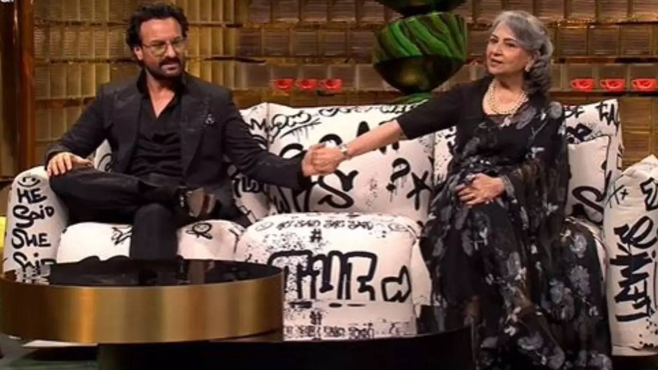 KWK 8 New Promo OUT! Sharmila Tagore Shares 'Embarrassing Stories' About Son Saif Ali Khan On Couch