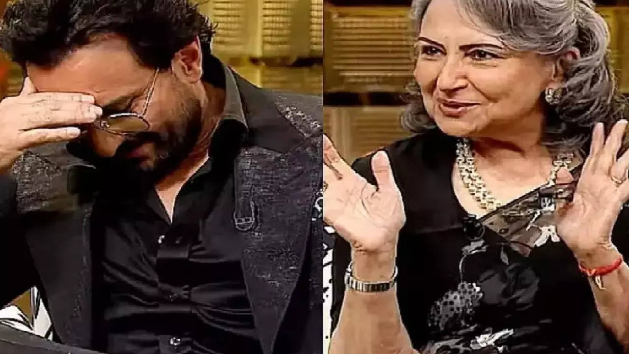 Saif Ali Khan & Sharmila Tagore