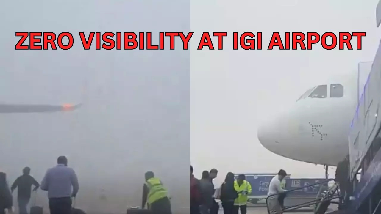 ZERO VISIBILITY AT IGI AIRPORT