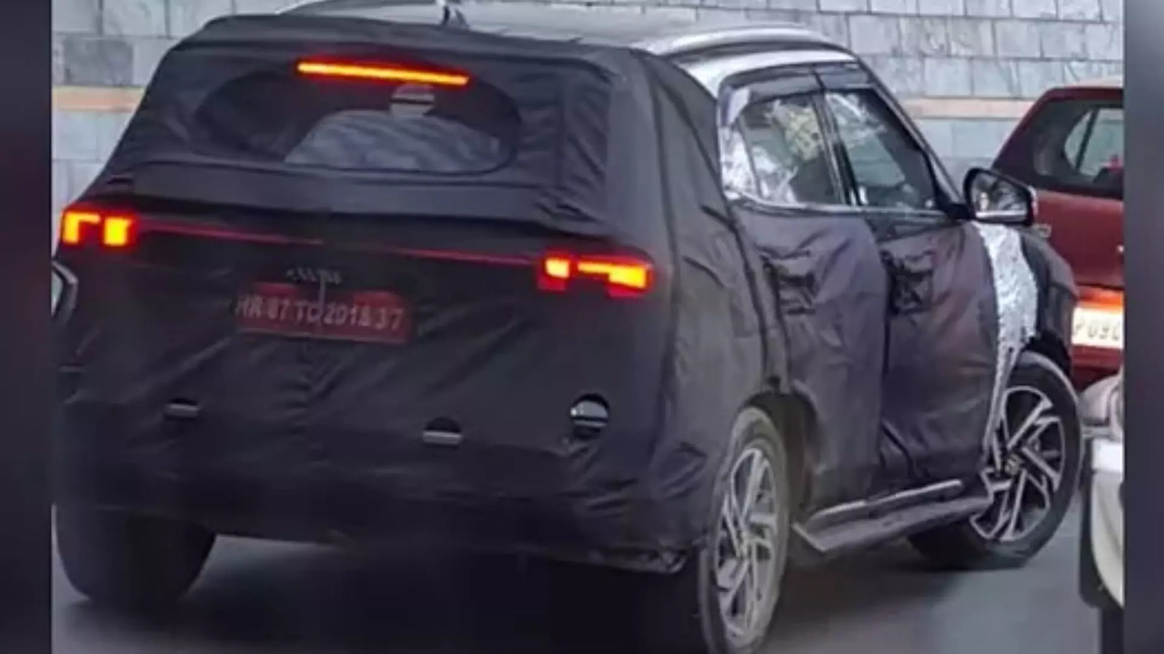 Hyundai Creta Facelift Spy