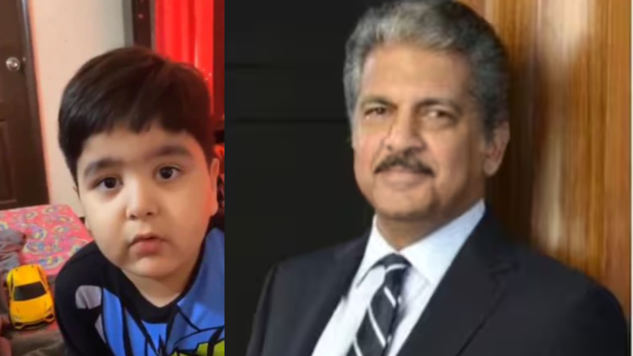 Anand Mahindra and the viral Noida boy