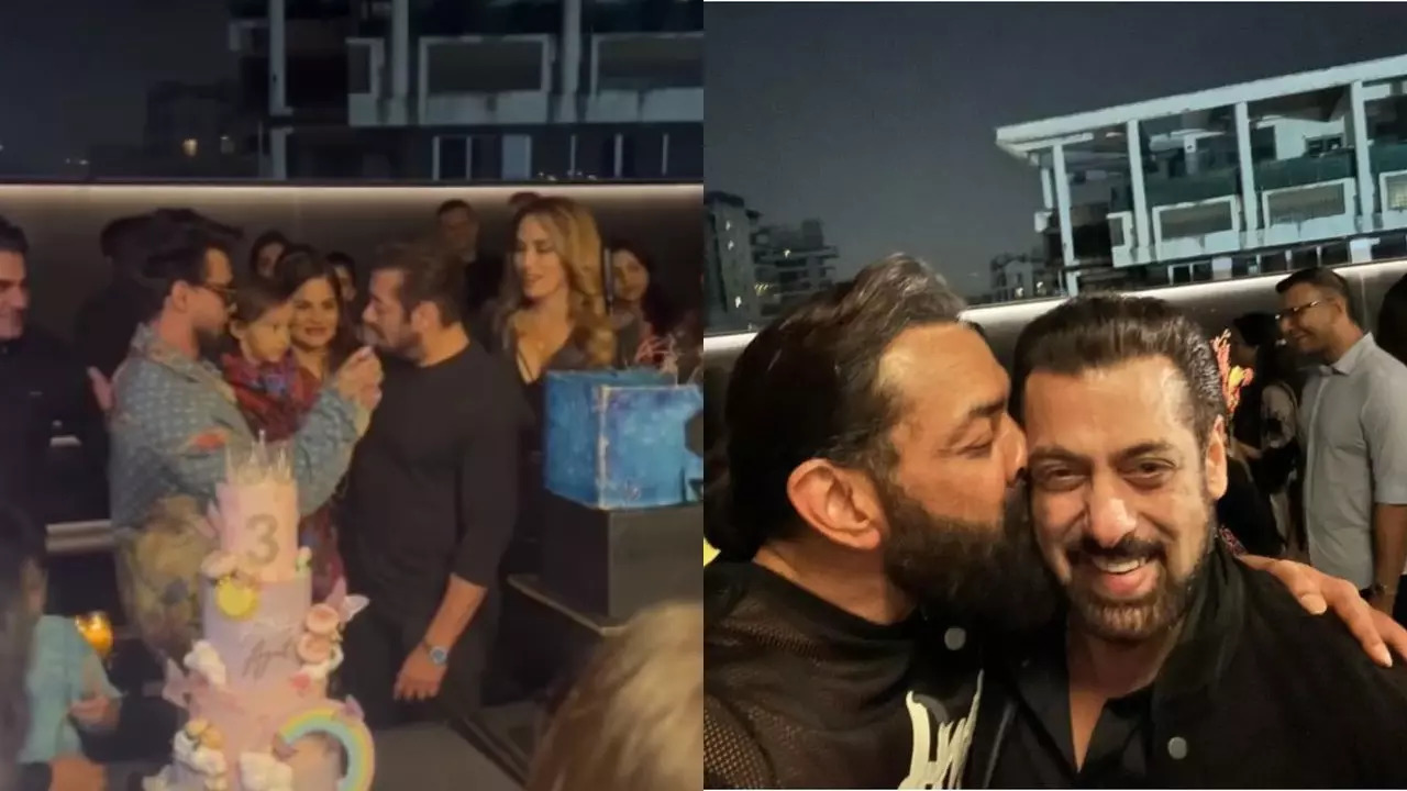 Salman Khan Celebrates Birthday With Niece Ayat. Bobby Deol, Others Attend Bhaijaan's Bash