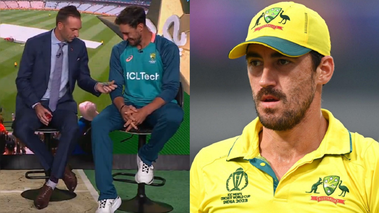 ​Mitchell Starc reacts after Ex-AUS pacer teammate tease him for securing Rs 24.75 crore deal in IPL 2024 auction​