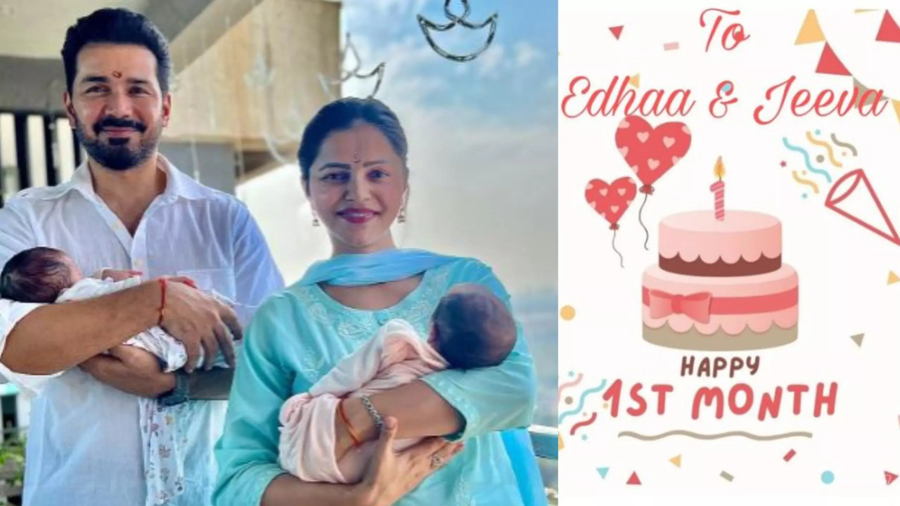 Bigg Boss 14 Winner Rubina Dilaik, Abhinav Shukla Share First Glimpse Of Their Twins; Reveal Names