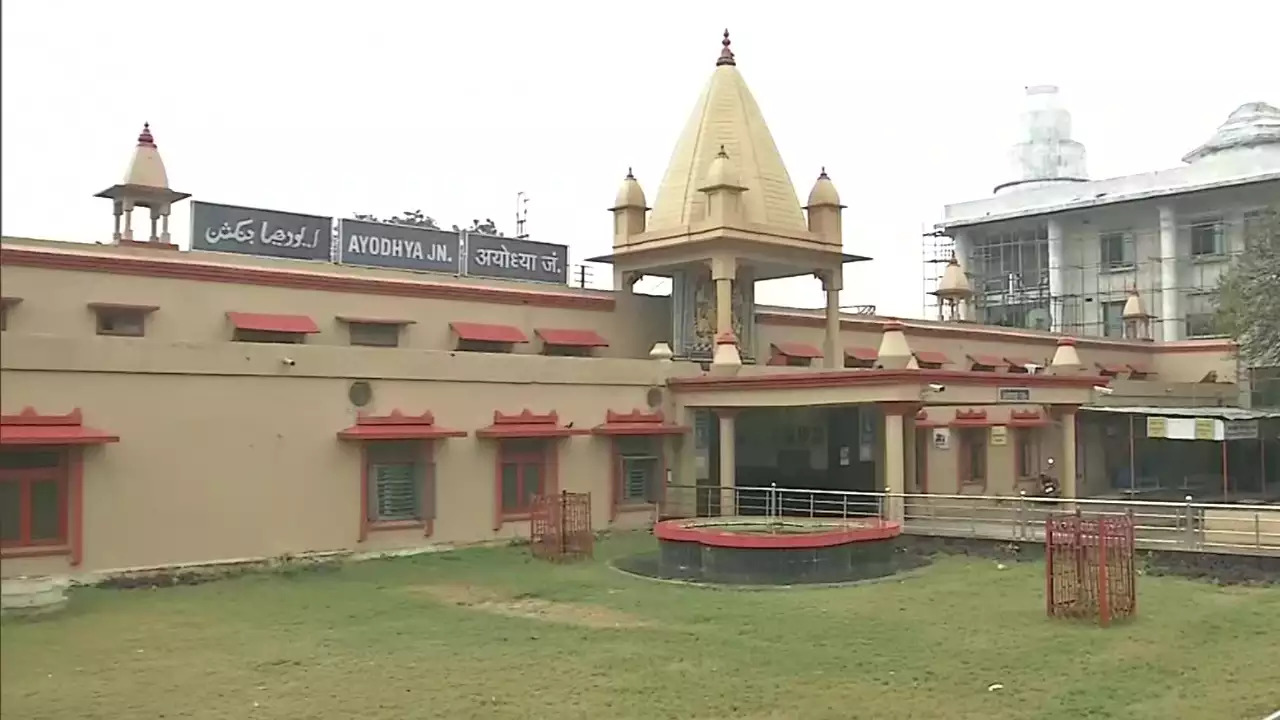 The architecture of the railway station will be inspired by the Shri Ram Janmbhoomi temple.