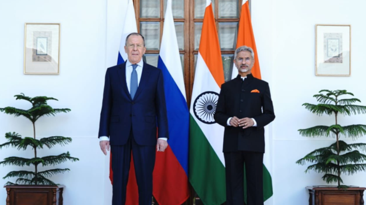 FM Russia and EAM Jaishankar