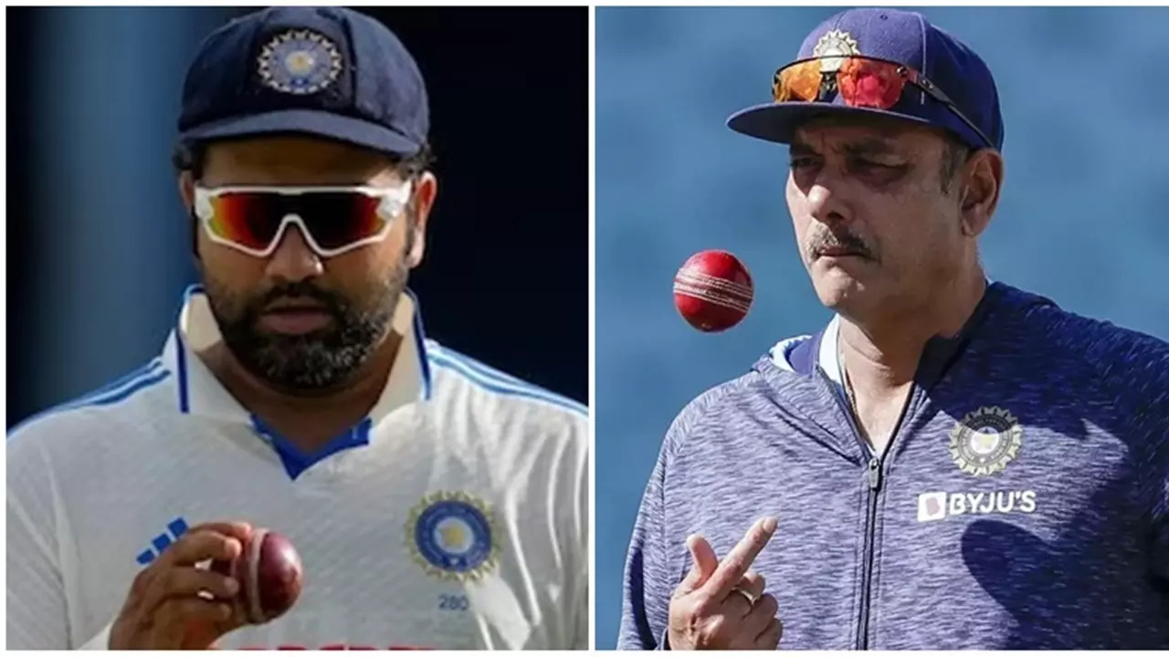 Ravi Shastri Unhappy With Rohit Sharma's Captaincy ​