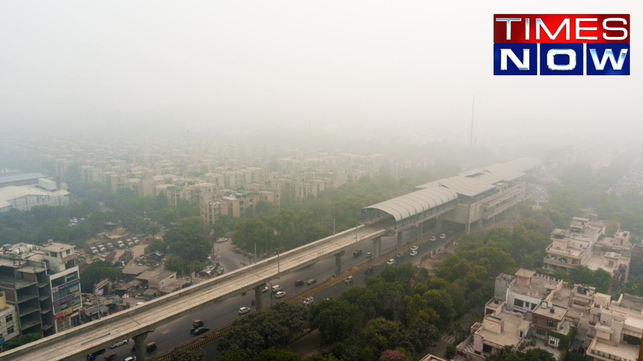 Delhi Weather Thick Blanket Of Fog Engulfs Delhi NCR Minimum