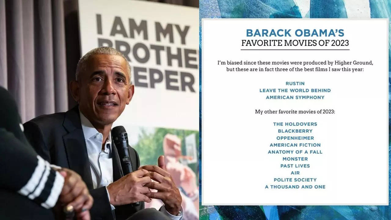 Barack Obama Shares List Of FAVOURITE Films of 2023