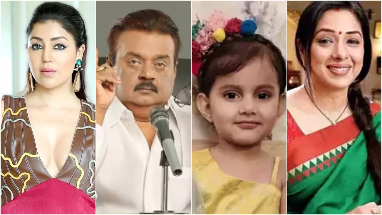 TV Newsmakers Today: Debina Mourning Vijaykanth's Death; Child Actor Aadhya Barot Roped In For Anupamaa (credit: Instagram).