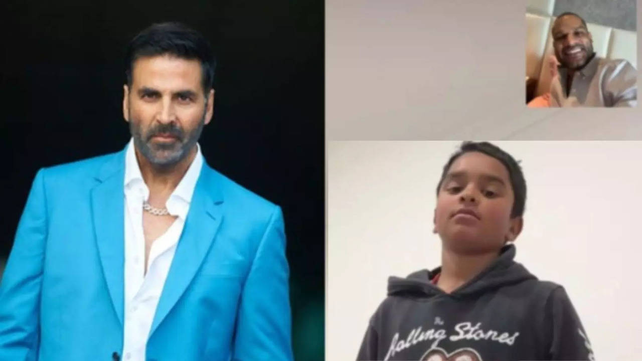 Akshay Kumar Goes 'Hausla Rakh' After Seeing Shikhar Dhawan's Emotional Post On Son's Birthday