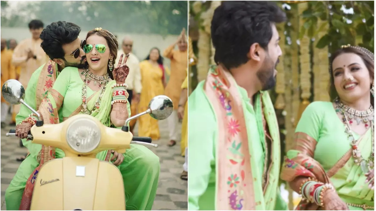 Newly Married Shrenu Parikh-Akshay Mhatre Dance Their Hearts Out In Haldi Video; Watch here (credit: Instagram).