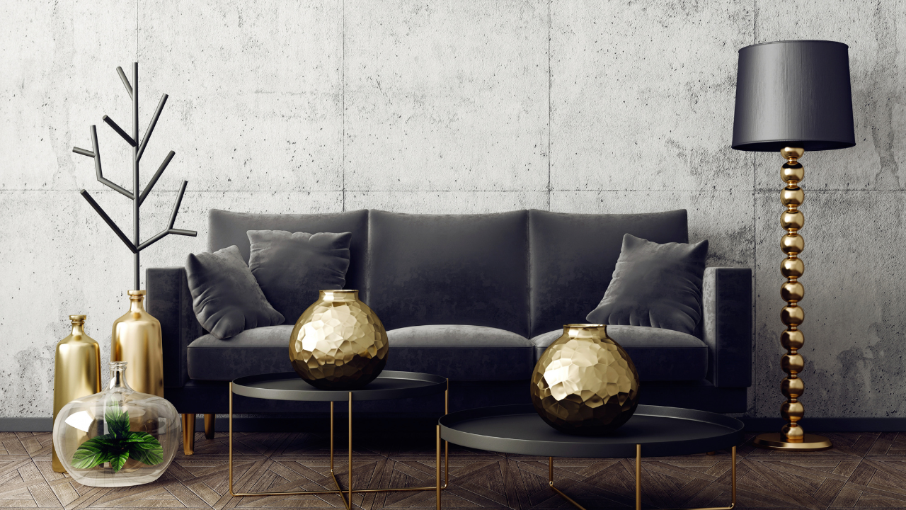 Bring these seven gold decor pieces to give a modern and luxurious touch to your home. Pic Credit: Canva