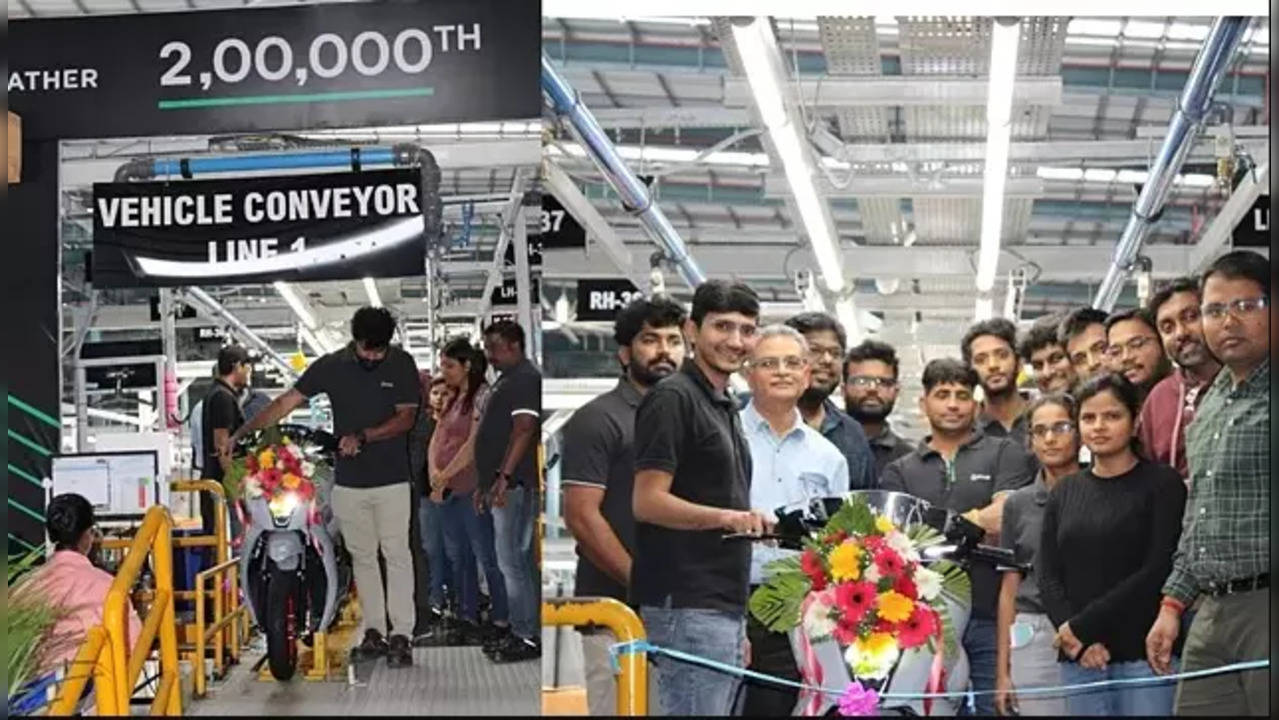 Ather Energy Reached 2 Lakh Unit Sales Milestone