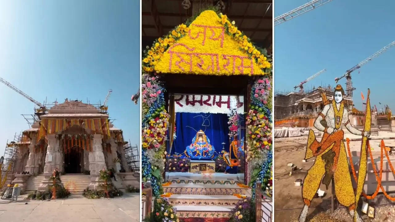 Ram Mandir In Ayodhya Gears Up For Ram Lalla Idol Selection Three My