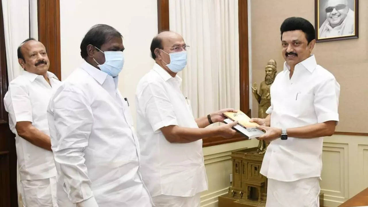 Ramadoss meets stalin