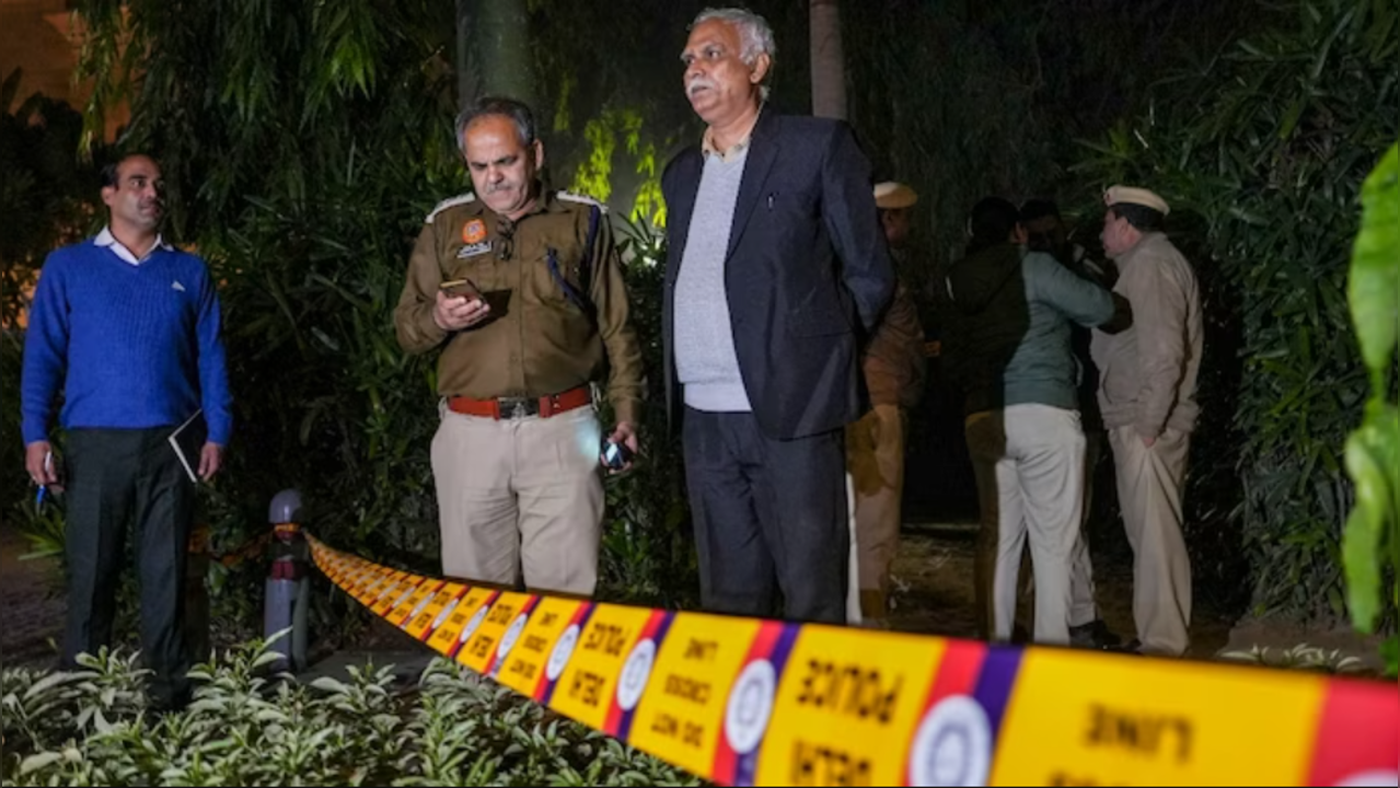 Blast Near Israeli Embassy In New Delhi