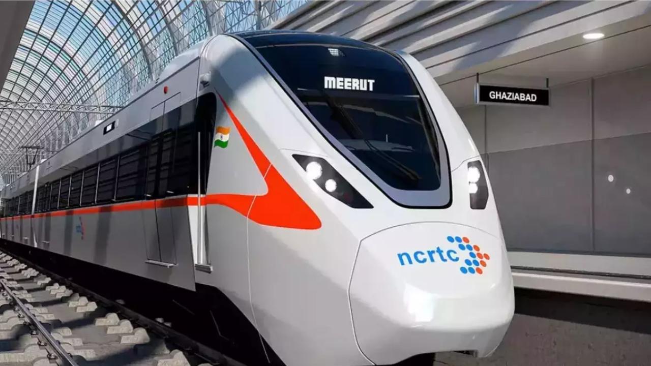 The National Capital Region Transport Corporation (NCRTC) has commenced the trial run for Namo Bharat trains between Duhai and Meerut South stations. (Representational Image)