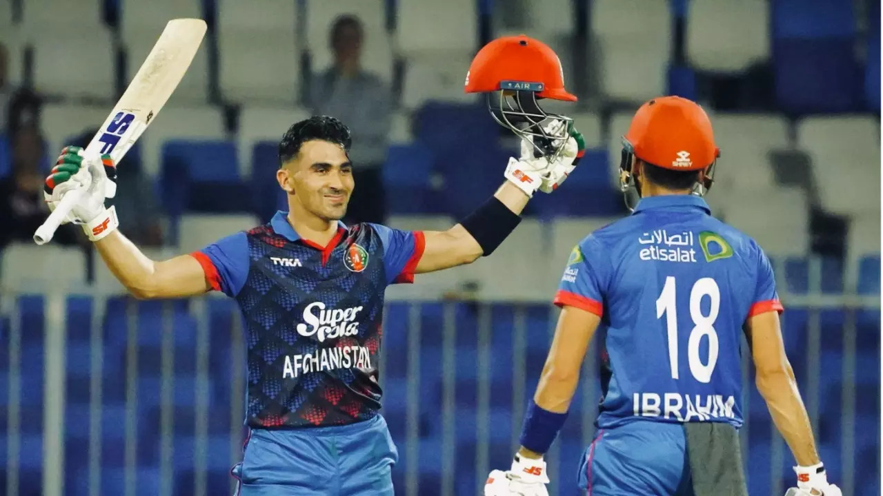 Rahmanullah Gurbaz Century Powers Afghanistan To Big Win Over UAE In First T20I