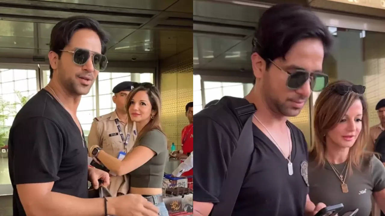 Sussanne Khan, Arslan Goni Return Home From Airport After Forgetting Passport In Viral Video. Netizens Go 'Moye Moye'