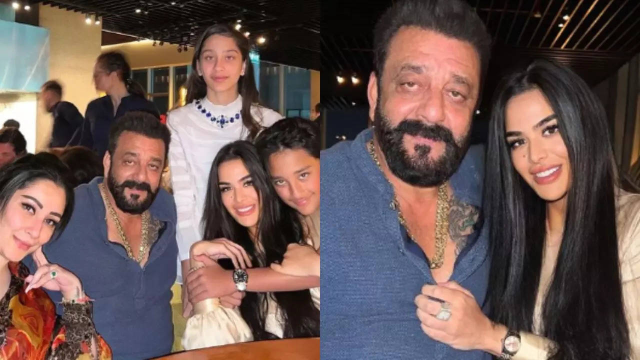 Sanjay Dutt's recent fam-jam pictures from Dubai surface online