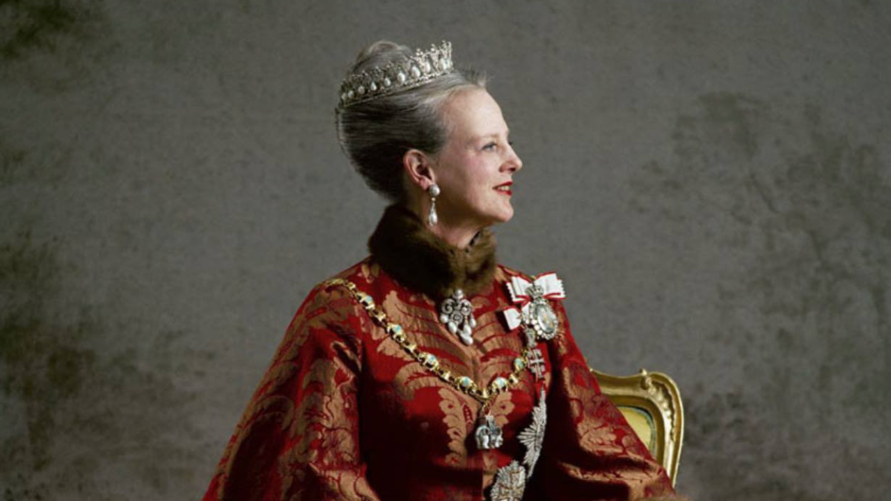 Denmark's Queen Margrethe II