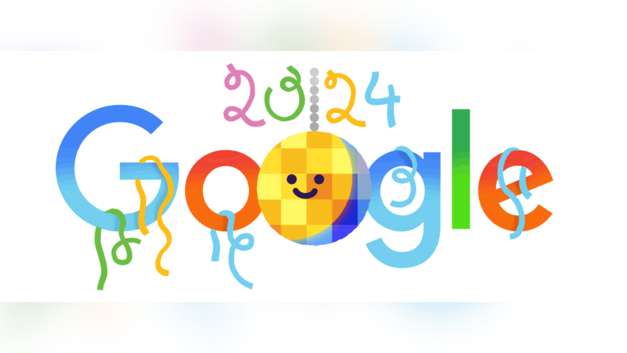 Google Celebrates Happy New Year 2024 With Festive Doodle - गुगलने केले ...