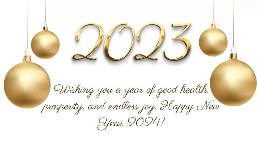 Happy New Year Wishes 2024 LIVE: 281+ New Year's Day WhatsApp Status,  Greetings, Images, Quotes, Messages to Share with your Loved Ones