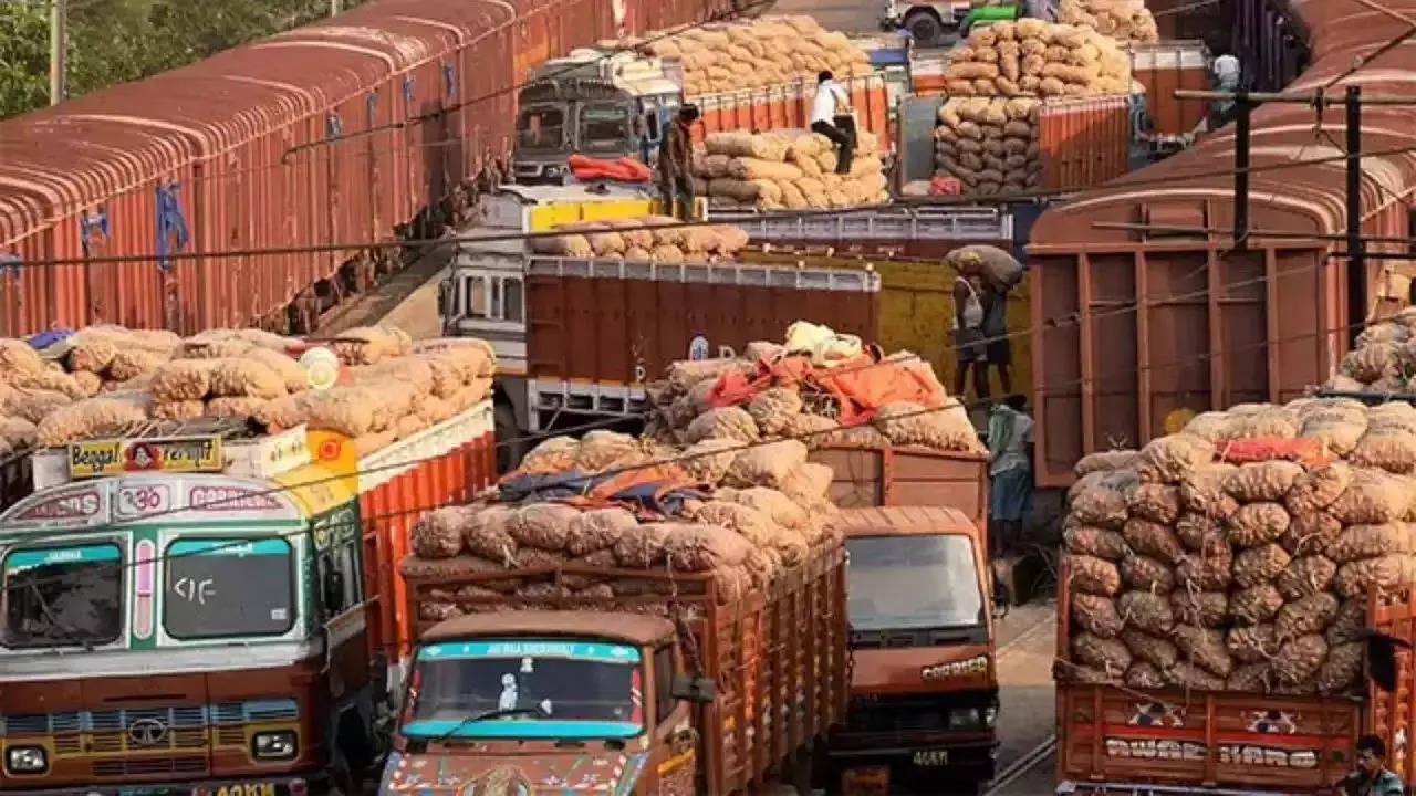 Truck Drivers Strike