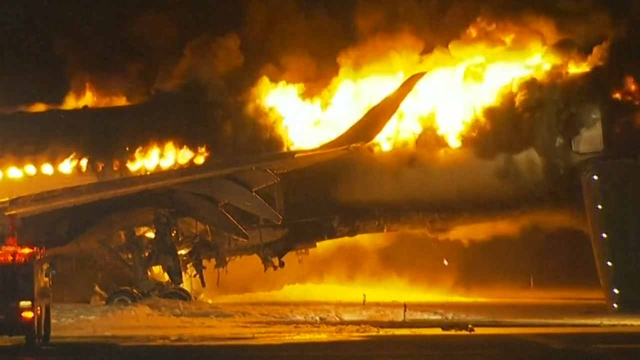 Japan Plane Crash: Flier Rescued From Burning Flight Shares Update