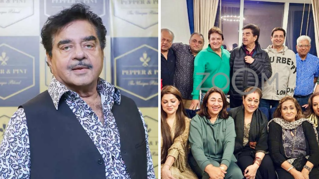 Shatrughan Sinha-Poonam Chill In Dubai With Pahlaj Nihalani, Rumi Jaffrey And Shailendra Singh