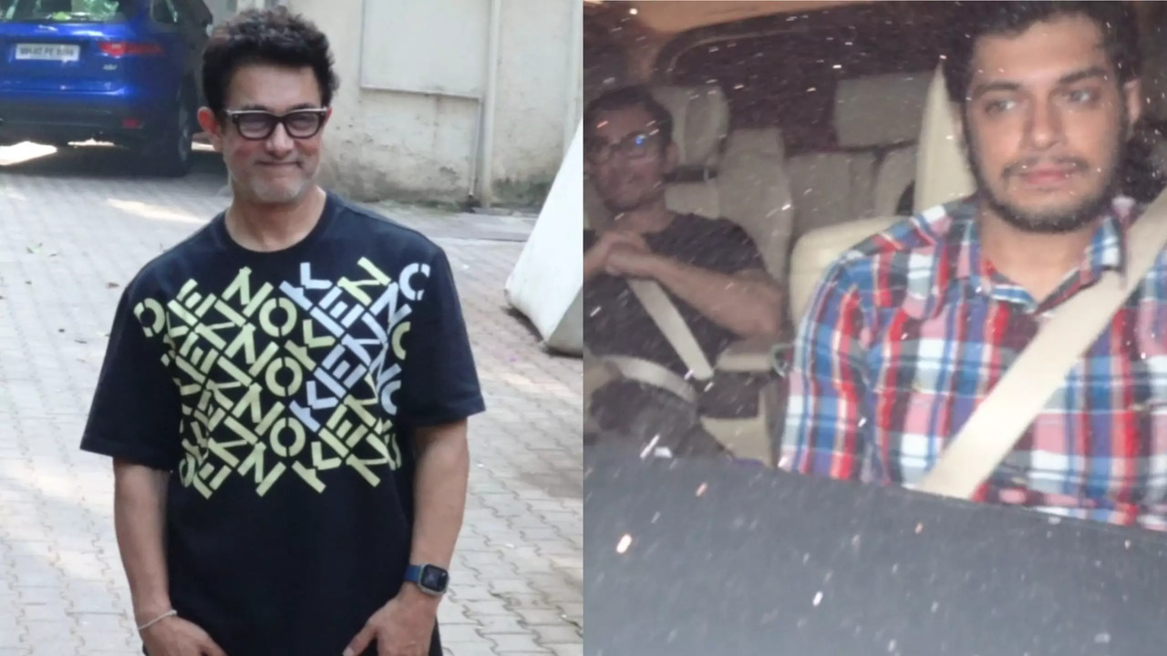 Aamir Khan And Son Junaid Grace Ira Khan's Mehendi Ceremony With Star-Studded Presence