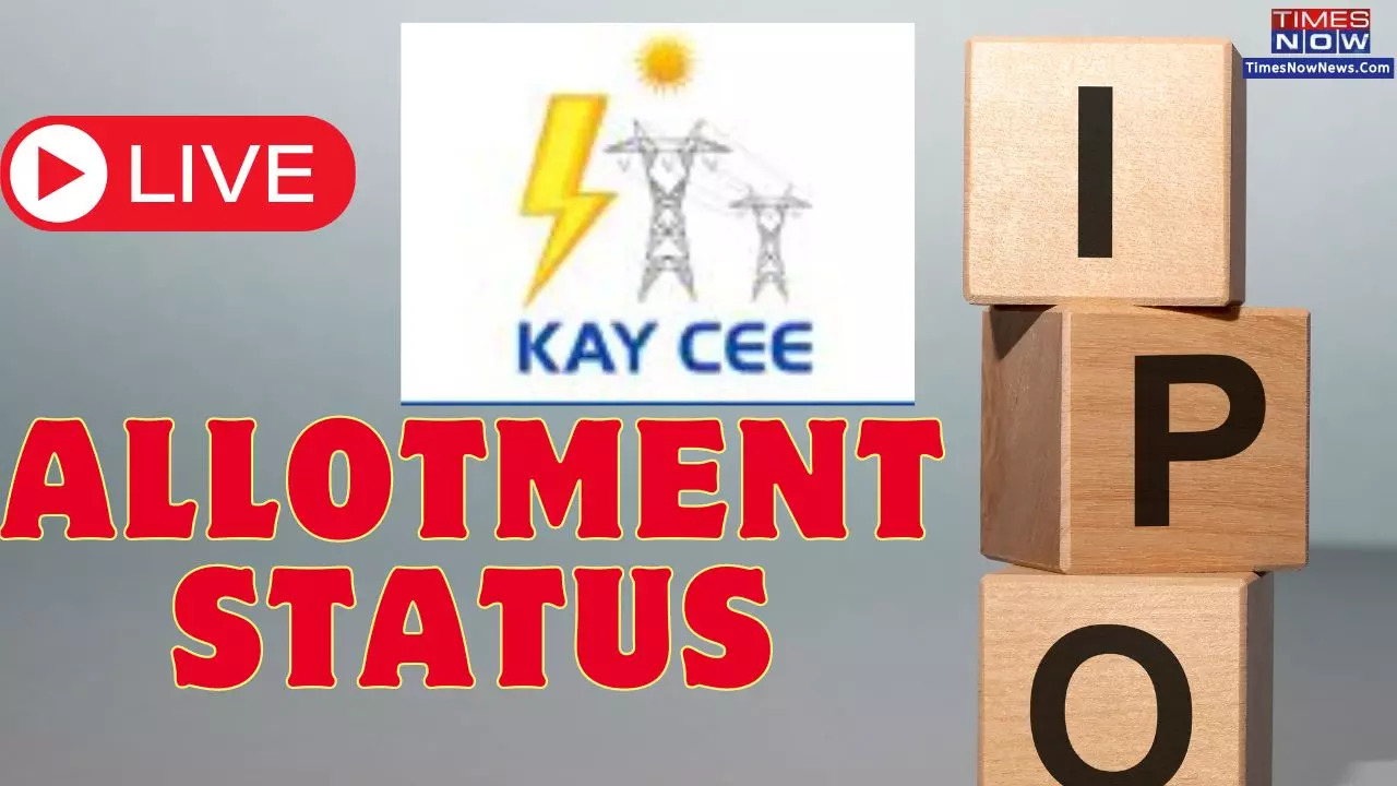 LIVE  Kay Cee Energy and Infra IPO Allotment Out Now Direct Link Steps To Check Application Status