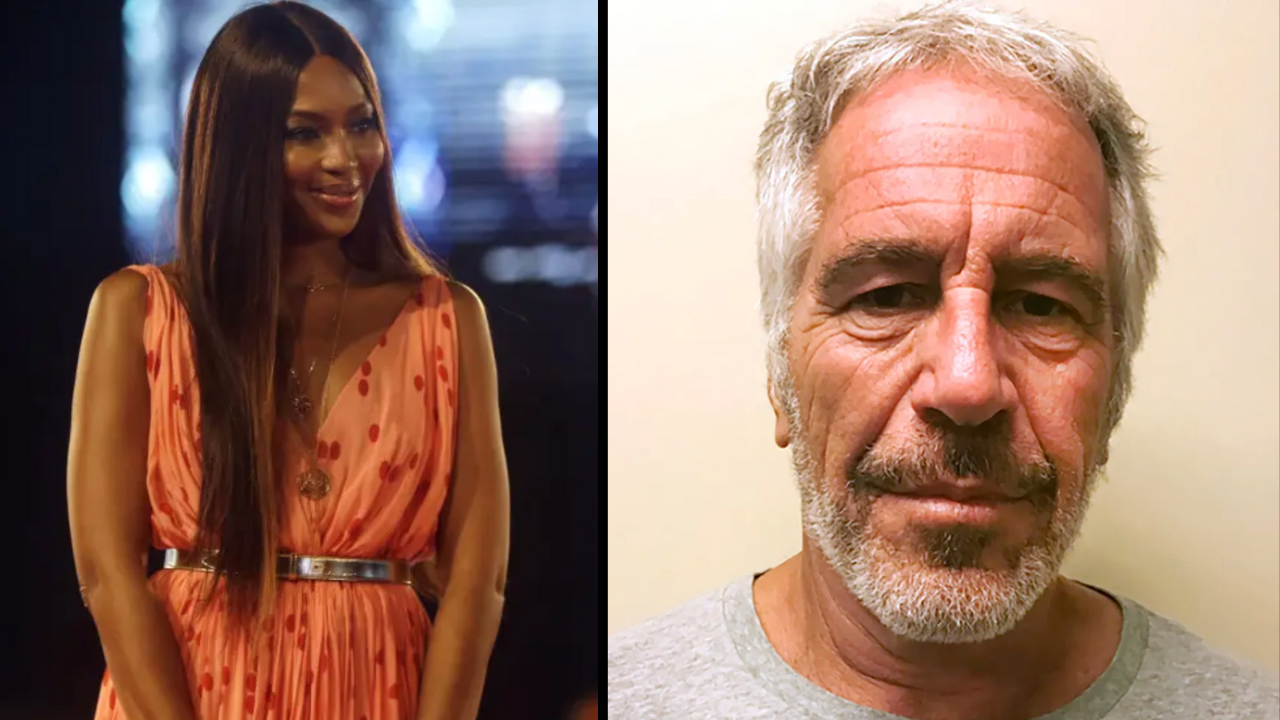 Naomi Campbell and Jeffrey Epstein