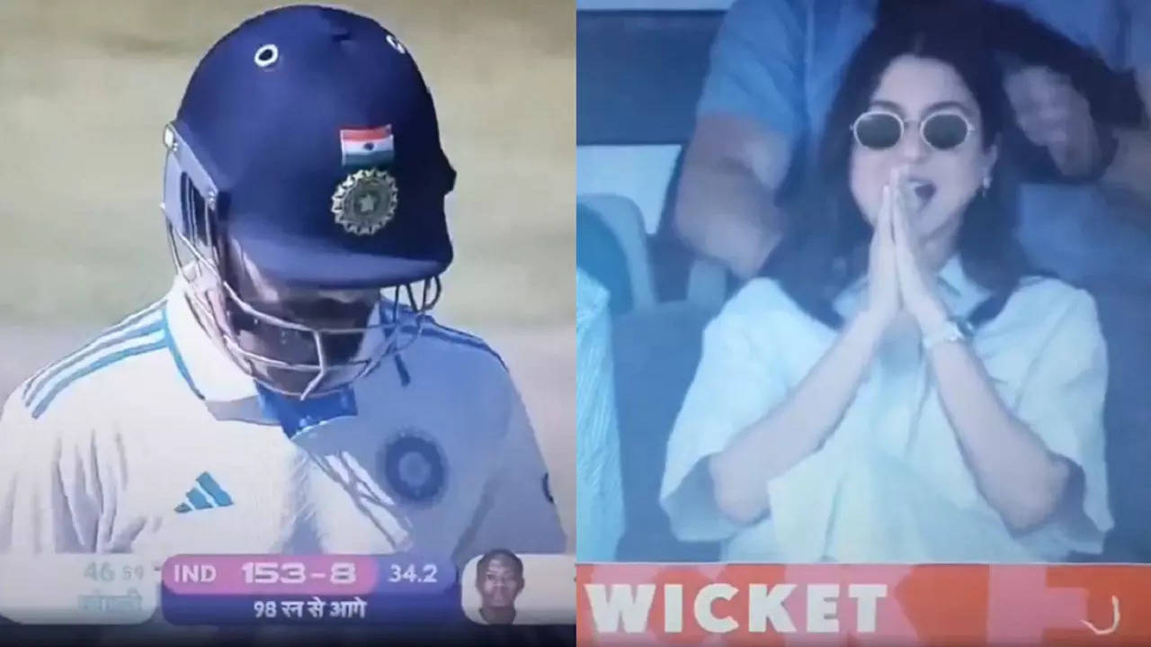 Anushka cheers for Virat as he scores 50; Shah Rukh wins hearts. Watch |  Bollywood - Hindustan Times