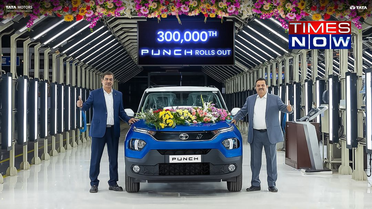 Tata Punch SUV Crosses 3 Lakh Production Milestone