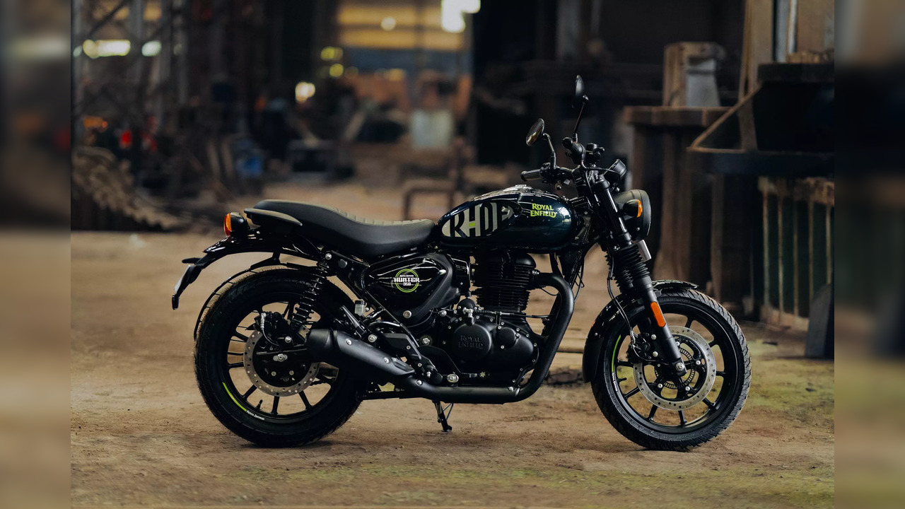 Royal Enfield Hunter 350 Launched With Two New Colour Options | Bike ...