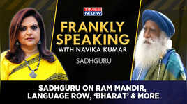 Sadhguru On Ram Mandir Securalism Bharat Language Row  More Frankly Speaking With Navika Kumar