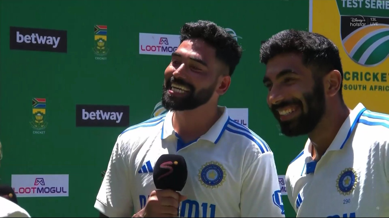Ind Vs Sa Mohammed Siraj Talks In English After Winning Motm Ind Vs Sa Mohammed Siraj Talks In English After Winning Motm
