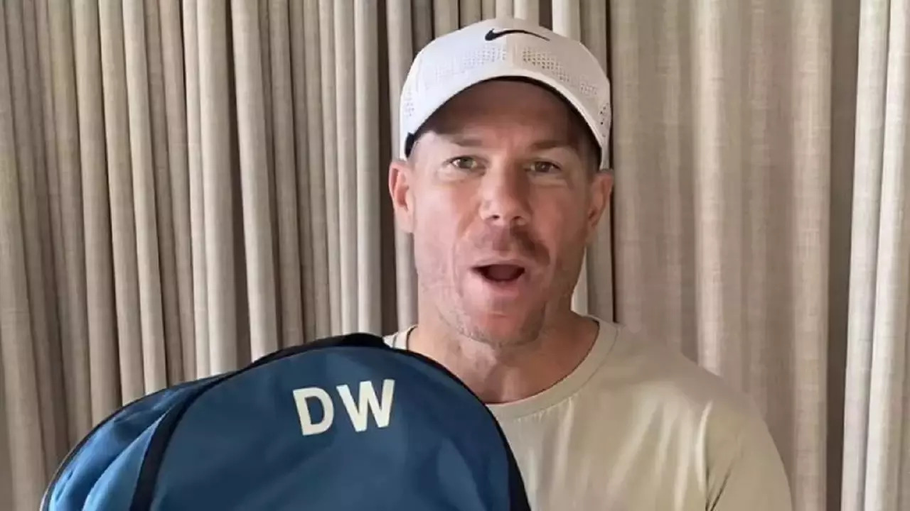 David Warner's backpack went missing