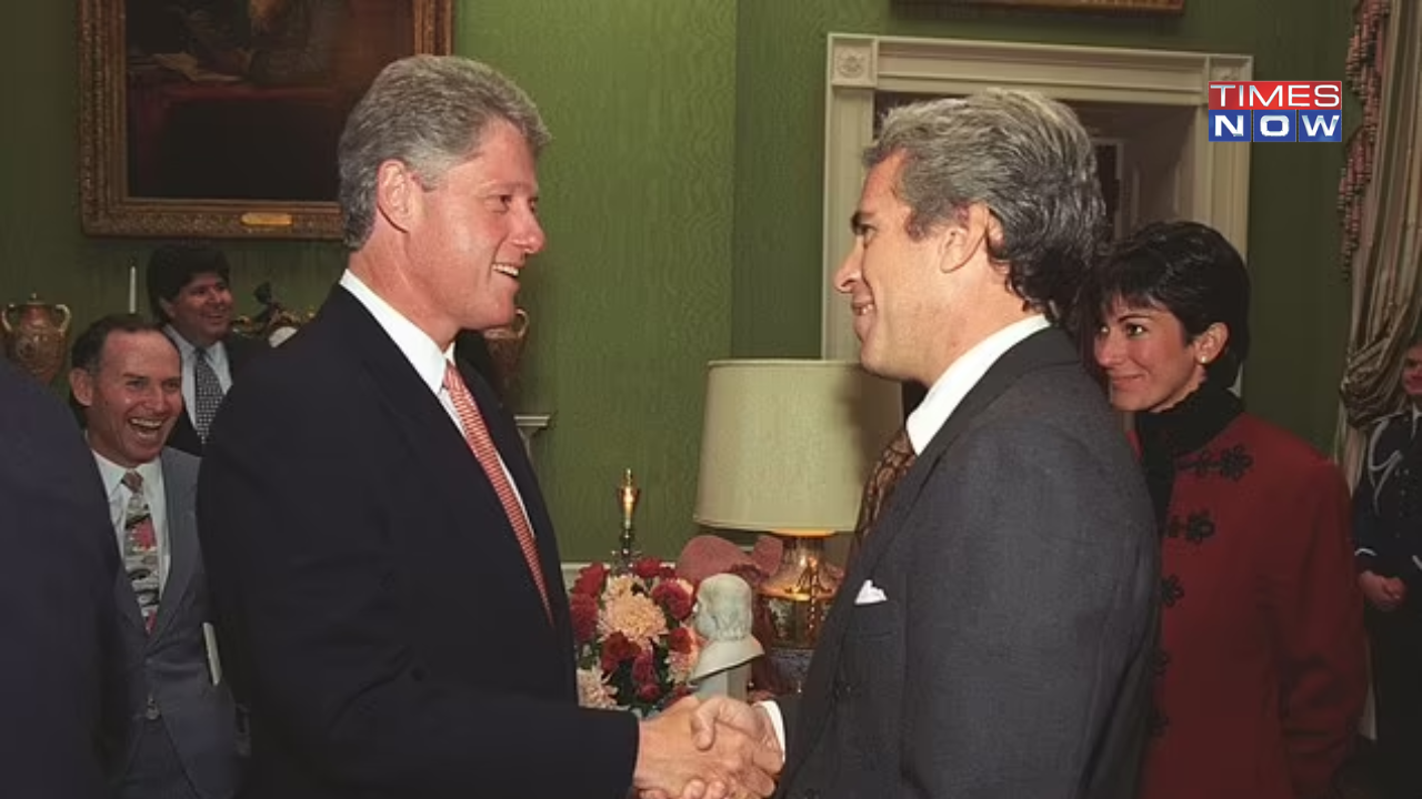 Bill Clinton and Jeffrey Epstein