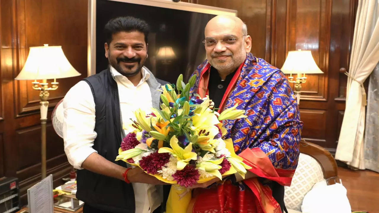 Revanth Reddy Meets Amit Shah