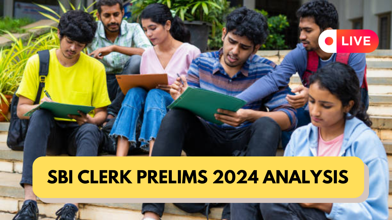 SBI Clerk Prelims 2024 Highlights SBI Prelims Exam Shift 1 Ends Check Exam Analysis Here